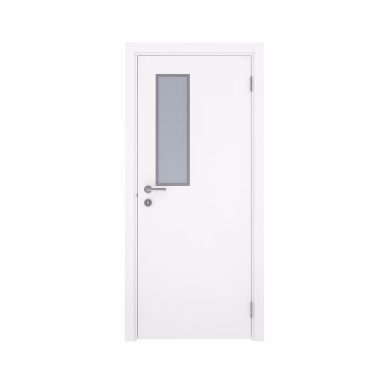Дверь Dionysus  одностворчатая Белый с остеклением №5